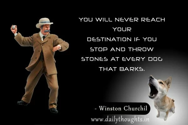 You will never reach your destination Quote