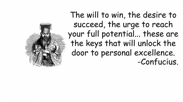 The will to win..