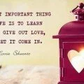 Quote by Morrie Schwartz: The most important thing