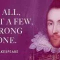 Quote by William Shakespeare: “Love all, trust a few