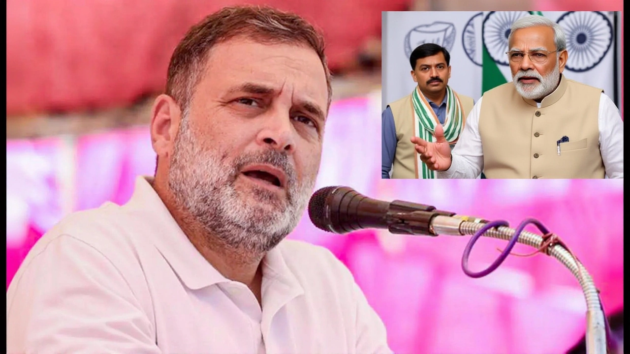 Rahul Gandhi Slams Modi as 'Mehangai Manav' Over Fuel Hikes