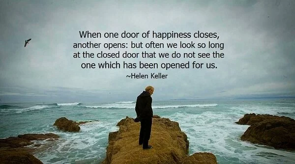 When one door of happiness clsoes quote
