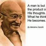 A man is but the product of..