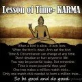 Lesson of time – Karma