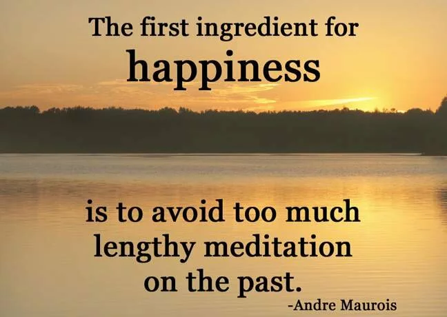 The first ingredient for happiness quote