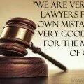 Dailythoughts - We are very good lawyers for our own mistakes, but very good judges for the mistakes of others.