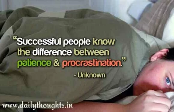 Successful people know the difference…