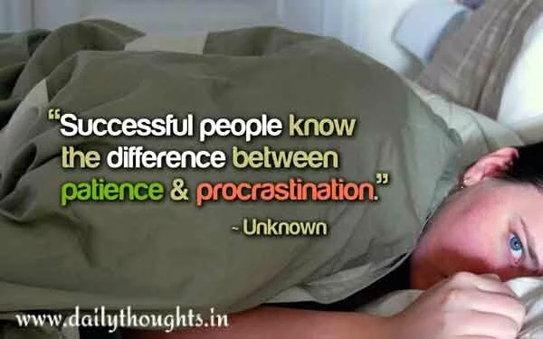 Successful people know the difference…