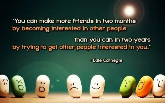 You can make more friends in two months …