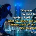 Whatever I hold in my mind David Emerald Quote