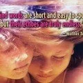 Quote by Mother Theresa:'Kind words can be short and easy to speak