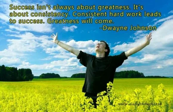 Success isn’t always about greatness