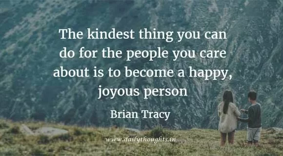 The kindest thing you can do for the people